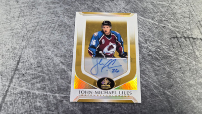 John-Michael Liles 2020-21 SP Legends Auto