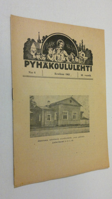Pyhäkoululehti N:o 6 1943