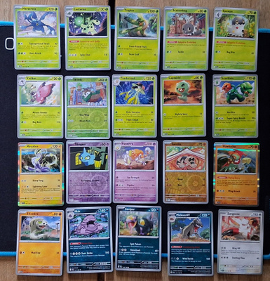 Pokemon kortit 20kpl (#29 Scarlet & Violet base set)
