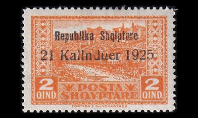 Albania 112 * Tasavallan julistaminen 2 Q (1925)