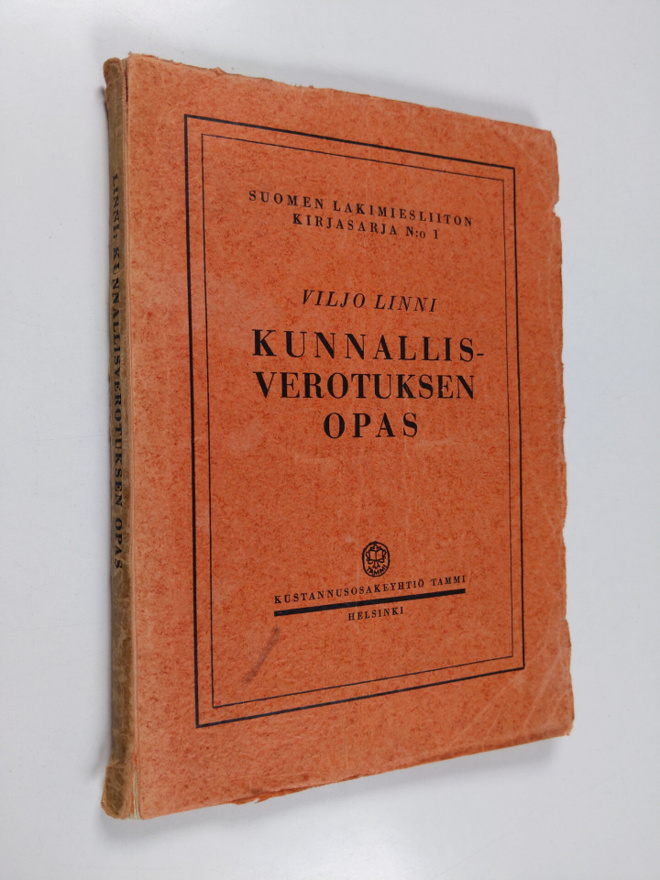 Viljo Linni : Kunnallisverotuksen opas