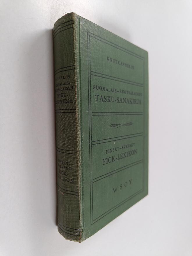 Knut Cannelin : Suomalais-ruotsalainen tasku-sanakirja