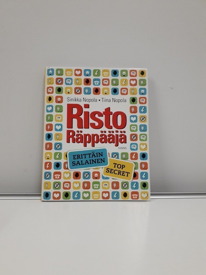 Risto Räppääjä- Erittäin Salainen (S&T Nopola, kirja)