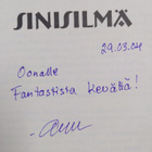 Anu Holopainen : Sinisilmä (signeerattu, tekijän omiste) - pikkukuva 3