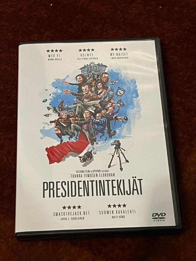 PRESIDENTINTEKIJÄT - DVD - tuukka temonen