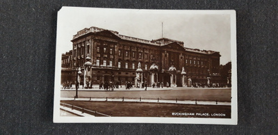 Vanha kortti, Lontoo Buckingham Palace, kulkenut v. 1931