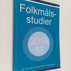 Folkmålsstudier 57/2019 - pikkukuva 1