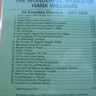 HANK WILLIAMS - The Wonderful World Of 1947 - 1950 (24 hits) - pikkukuva 2
