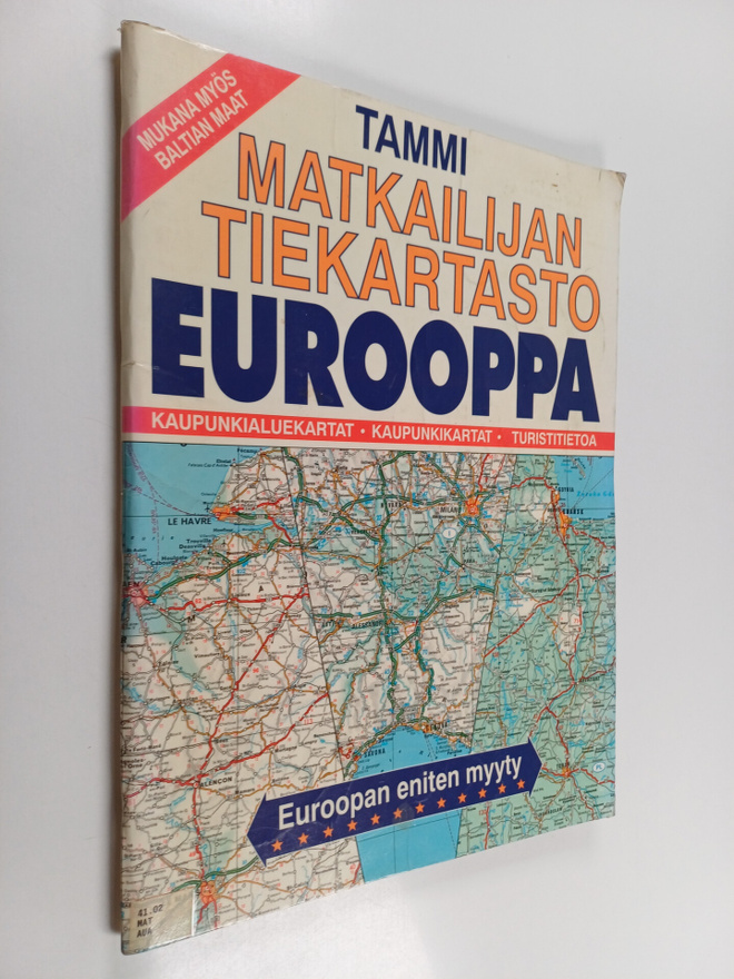 Matkailijan tiekartasto : Eurooppa