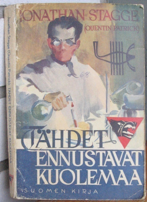Jonathan Stagge: Tähdet ennustavat kuolemaa. 259 s.