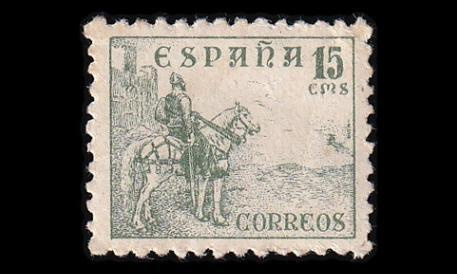 Espanja 769 ** Cid ja hevonen 15 C (1936)
