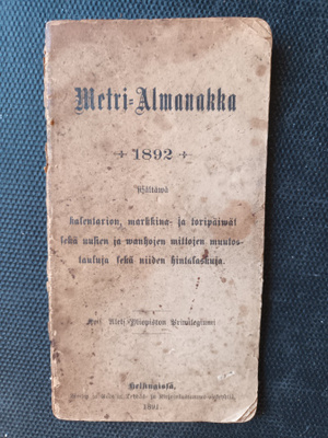 Metri-Almanakka 1892