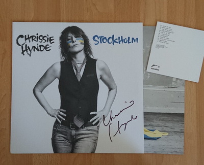 Chrissie Hynde - Stocholm , Vinyl Lp  +  cd , nimikirjoitus