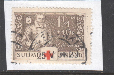 1934 PR 1,25 mk kaunisleimaisena.