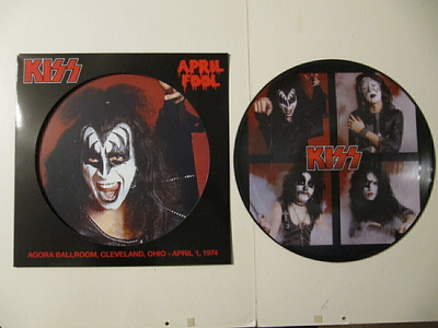 Kiss April Fool Kuvalevy LP Ltd Picture Disc Numero 269/300