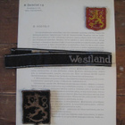 SS-aseveljet kiertokirje, 2 leijona merkkiä, westland nauha - pikkukuva 1