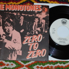 7" MONOTONES - Zero To Zero - single 1980 europop EX - pikkukuva 2
