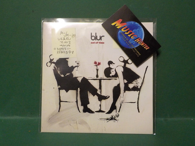 BLUR - OUT OF TIME M-/M- 7" SINGLE