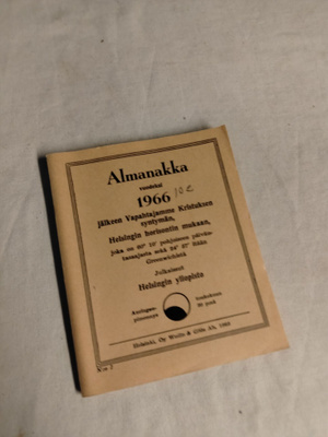 huuda syntymävuotesi almanakka 1966