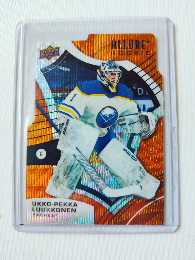 U-K Luukkonen - 21-22 UD Allure Rookie Orange Slice
