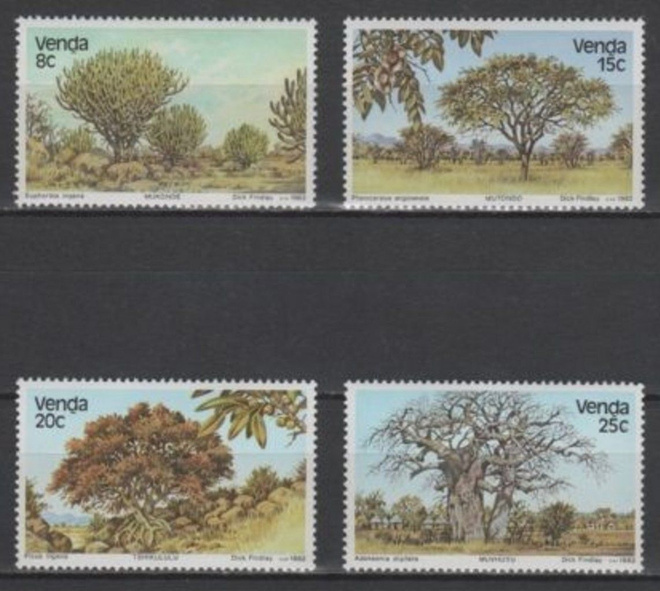 (S0087) VENDA, 1982 (Trees). Mi ## 62-65. MNH**