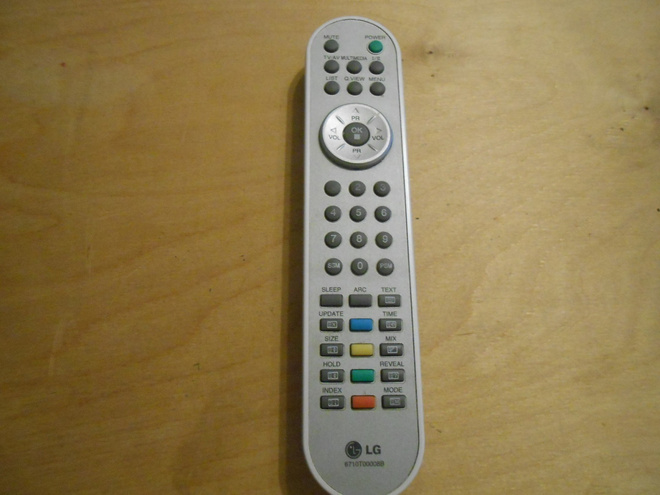 Original remote control LG 6710T00008B