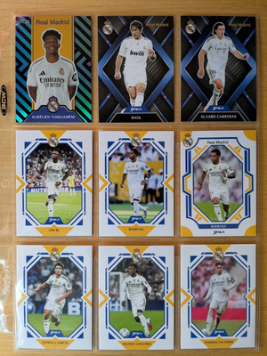 2025-26 Daka Top Audience Real Madrid kortteja 23 kpl