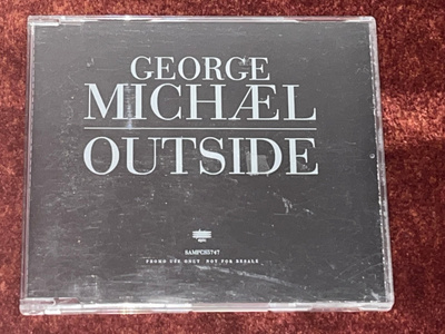 GEORGE MICHAEL - OUTSIDE - CD SINGLE - PROMO