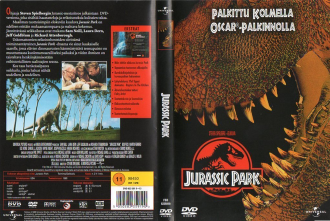 Jurassic Park	(2 850)	K	-FI-	DVD	suomik.		sam neill	1993