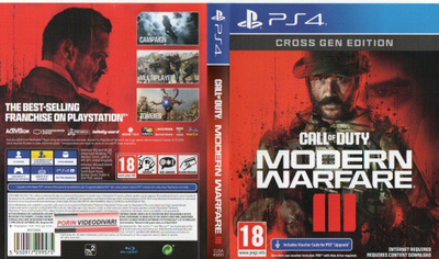 Call Of Duty Modern Warfare 3 (45 273) k PS4 cross gen