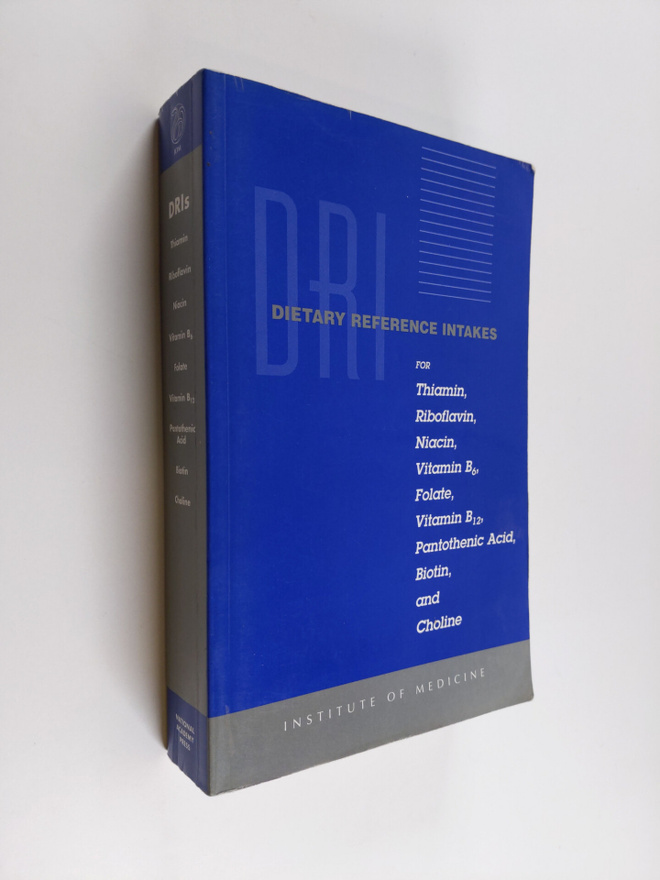 Dietary reference intakes for thiamin, riboflavin, niacin...
