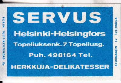 Helsinki, SERVUS. e260