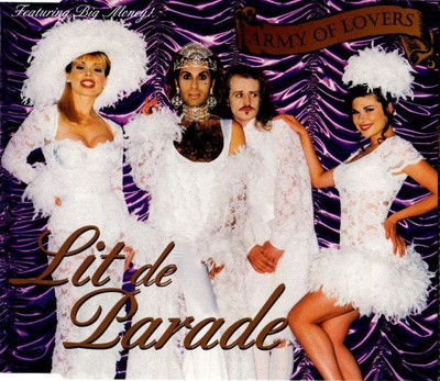 Army Of Lovers (CD) VG+++!! Lit De Parade (Maxi-single)