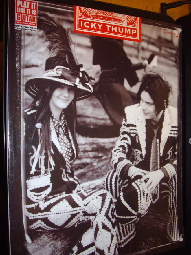Nuottikirja GUITAR : WHITE STRIPES : Icky Thumb ( 2008 USA )