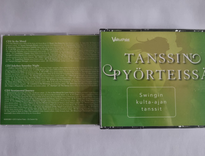TANSSIN PYÖRTEISSÄ SWINGIN KULTA-AJAN TANSSIT 3CD
