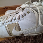 Nike valkoiset Lenkkarit / Urheilukengät nahkaa koko 36,5 - pikkukuva 2