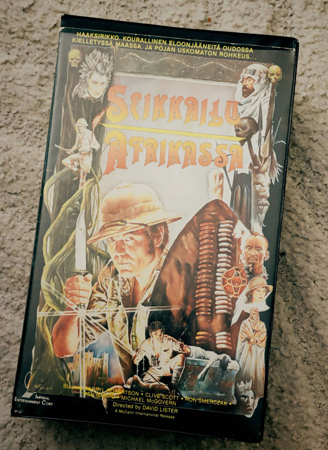 Seikkailu Afrikassa (1987) 2xVHS