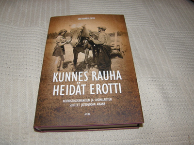 Ira Vihreälehto Kunnes rauha heidät erotti -sid