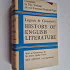 Louis Cazamian ym. : History of English Literature : The ... - pikkukuva 1