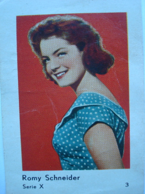 Purkkakuvat : Serie X n:o 3, Romy Schneider