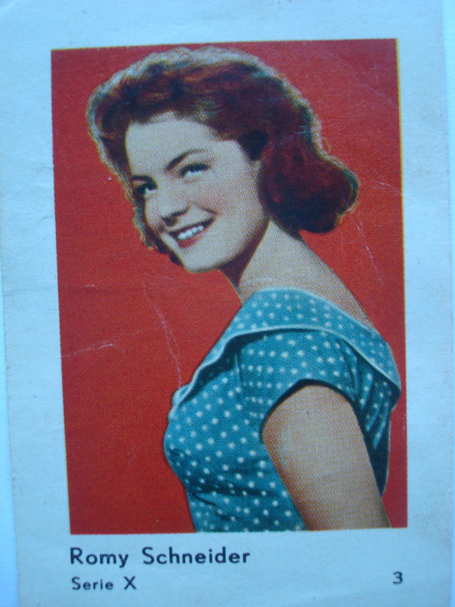 Purkkakuvat : Serie X n:o 3, Romy Schneider