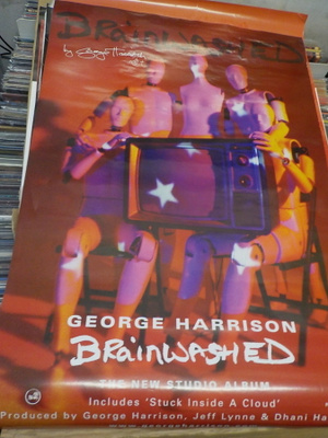 GEORGE HARRISON - BRAINWASHED PROMO JULISTE (W)