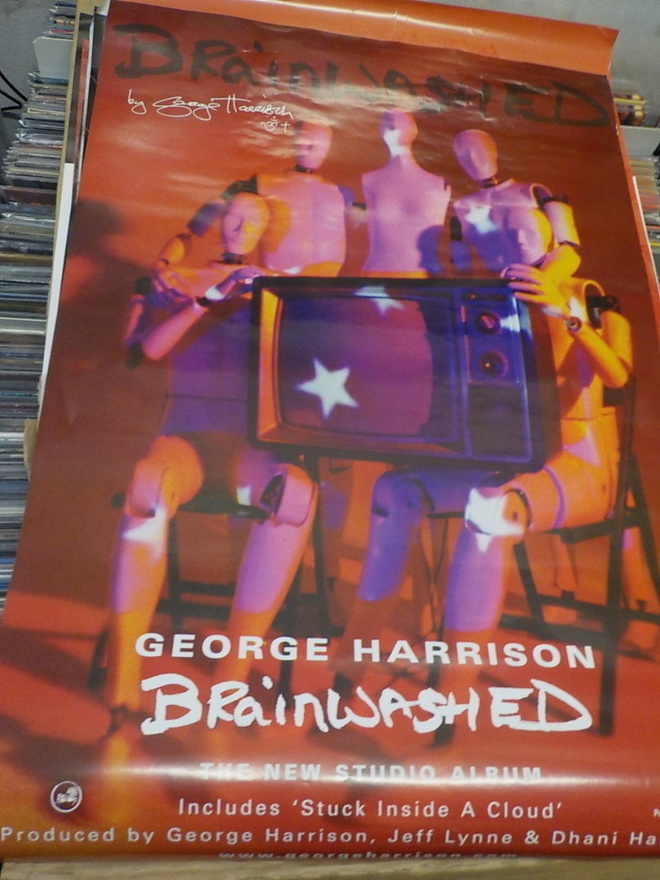 GEORGE HARRISON - BRAINWASHED PROMO JULISTE (W)