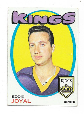 1971-72 Topps #23 Eddie Joyal , Los Angeles Kings