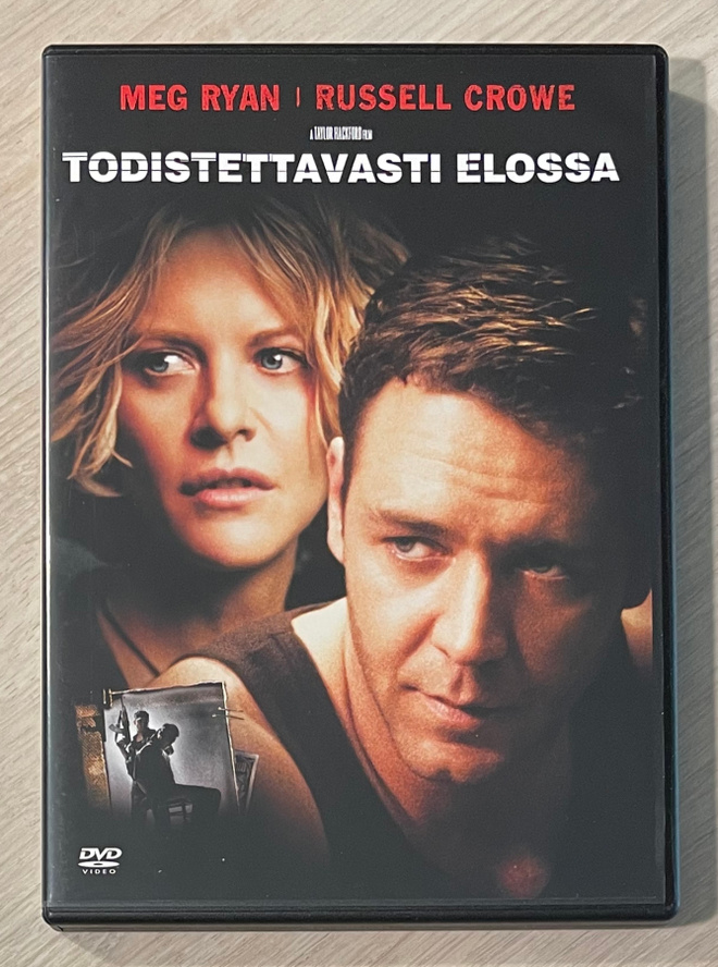 Todistettavasti elossa (2000) Russell Crowe & Meg Ryan