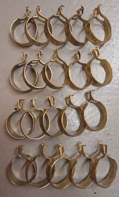 20X verhorengas vintage (Ø 2,2 cm)