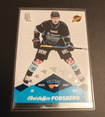 Christoffer Forsberg Pelicans Blueline Silver 2026-27 S1