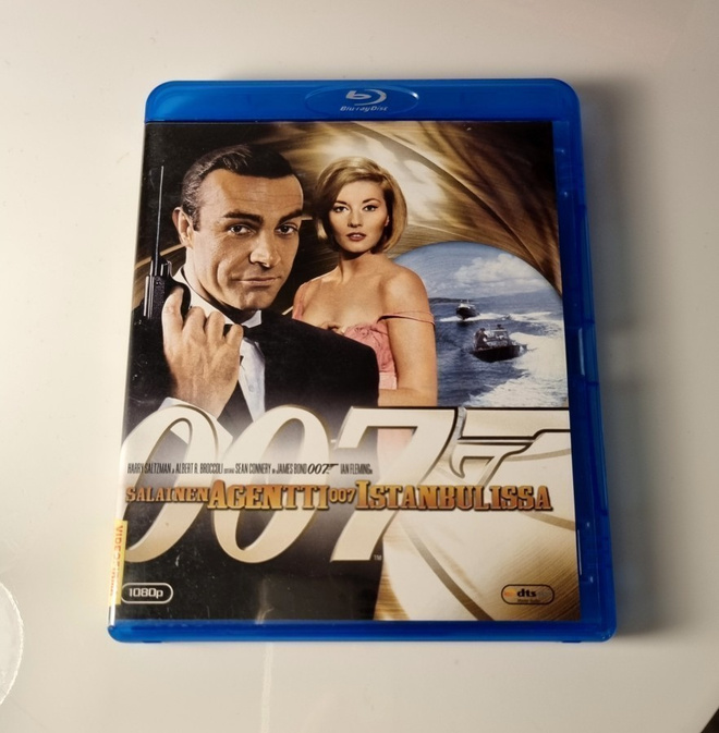 Salainen agentti 007 Istanbulissa (Sean Connery,1963) bluray