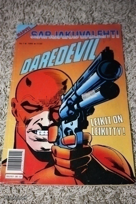 Sarjakuvalehti # 1 / 1990 – Daredevil – Frank Miller