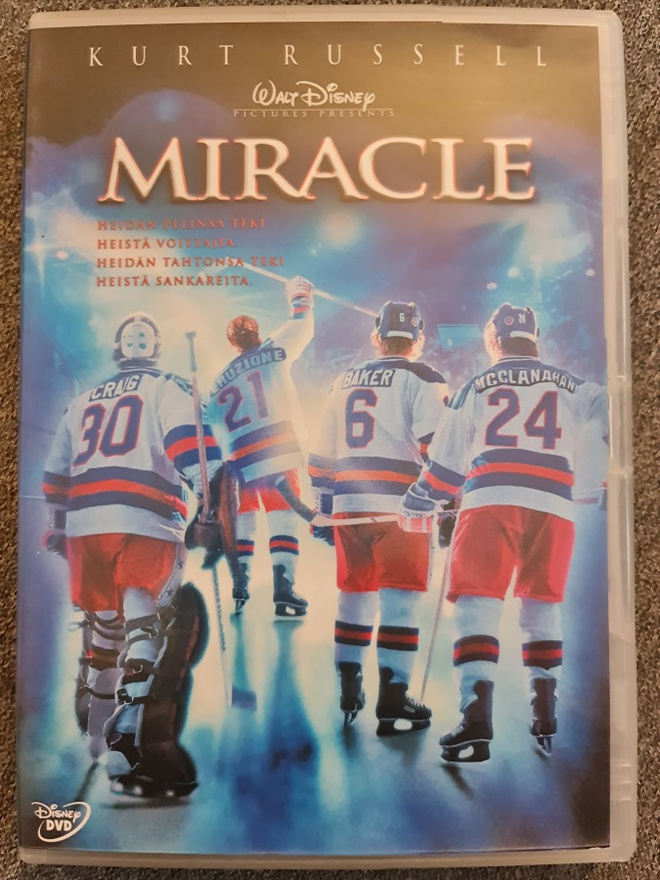 Miracle – unelma voitosta (2004) Kurt Russell, dvd